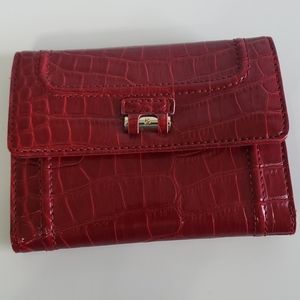 Liz Claiborne Faux-Crock Trifold Wallet